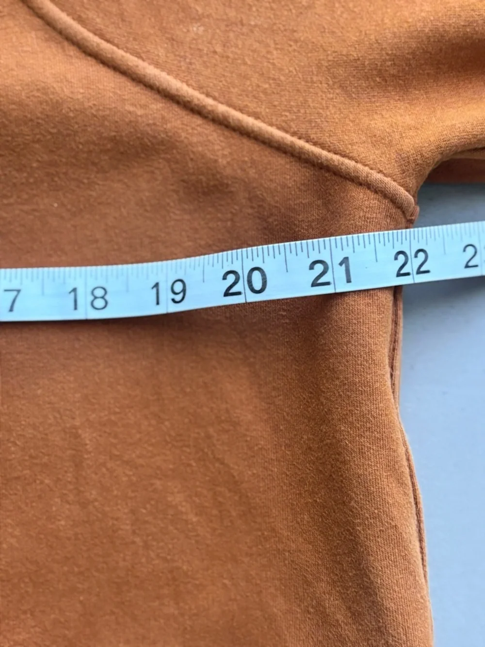 lululemon athletica Cropped All Yours Hoodie Rustic Clay brown stretch Sz 10